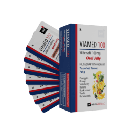 VIAMED 100 (Sildenafil Citrate) – ORAL JELLY